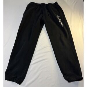 Hollister Must-Have Collection Joggers Black Sweatpants Size M Men's/Unisex